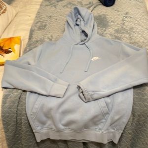 Light blue Nike hoodie